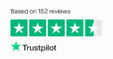 Trustpilot rating based on 152 reviews